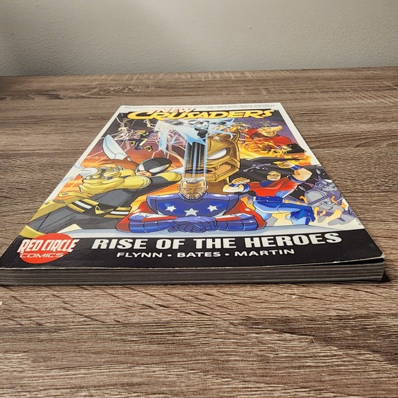 New Crusaders Vol 1 Rise of the Heroes Red Circle Comics Trade Paperback - Picture 2 of 5